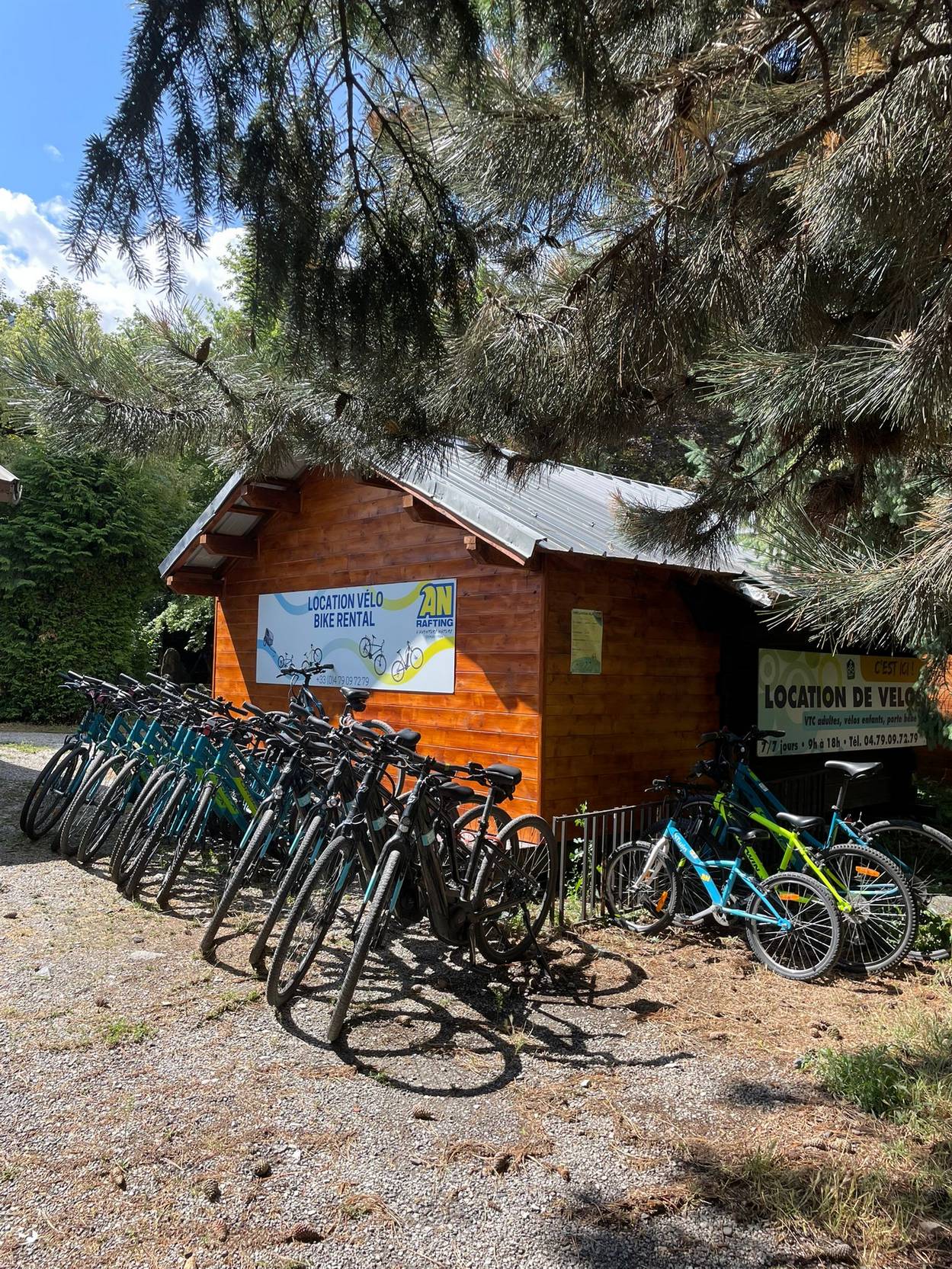Randonnée vélo &agrave; La Plagne