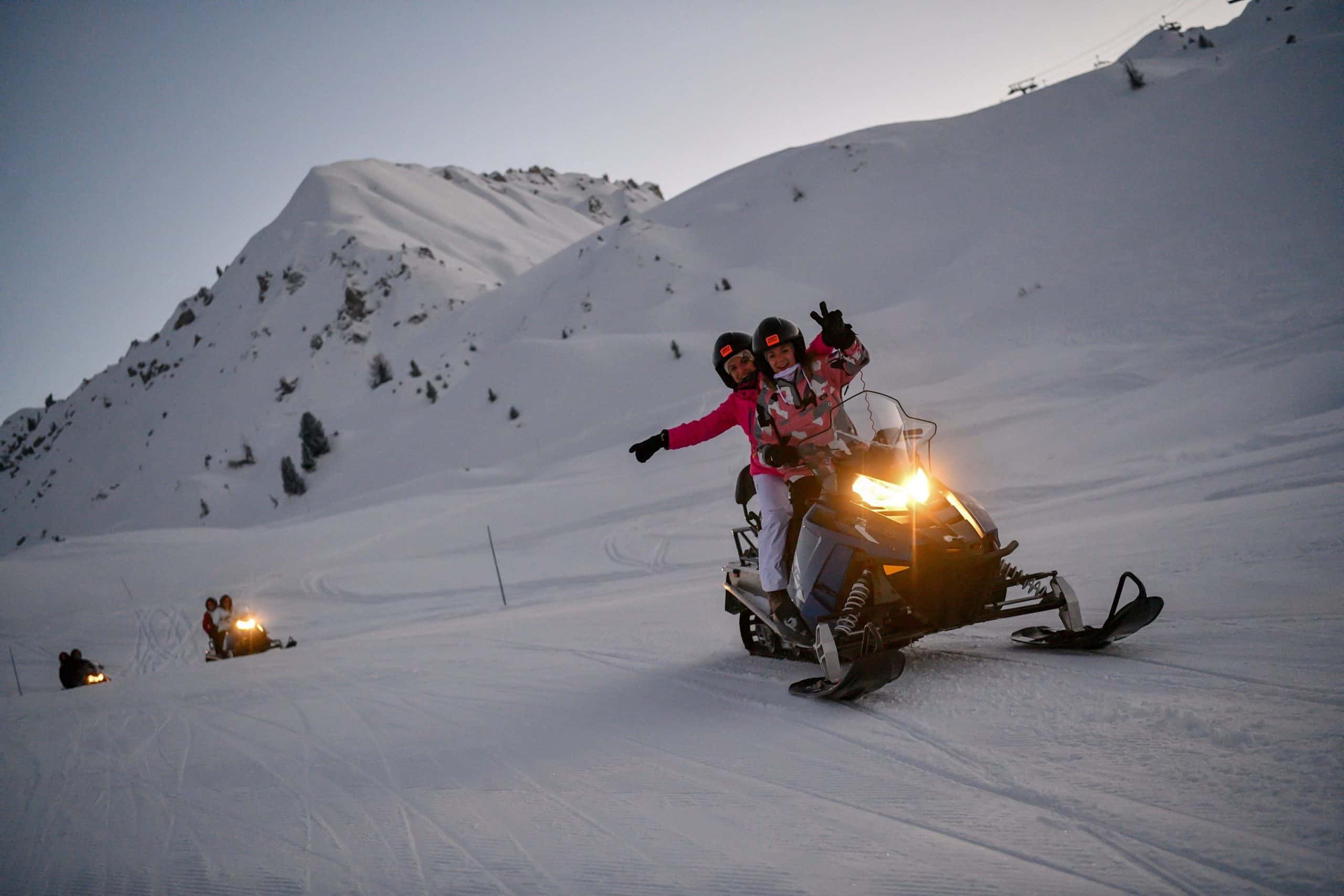 Séminaire motoneige &agrave; La Plagne